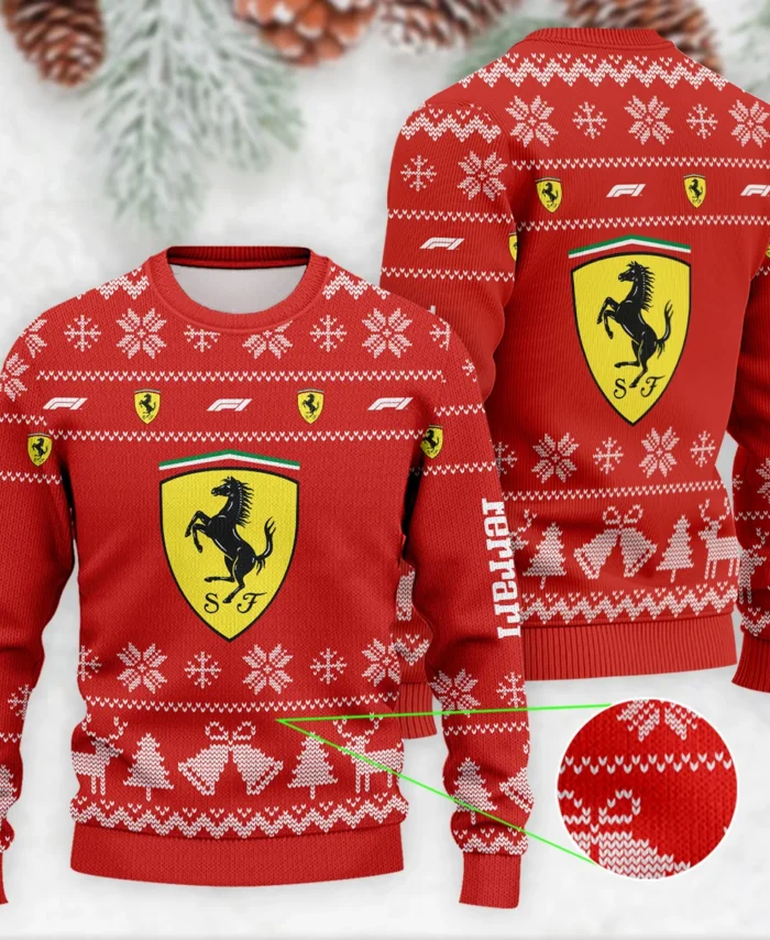 Limited Edition Ferrari Formula 1 - Ugly Sweater BLVAF1220925A4FRR