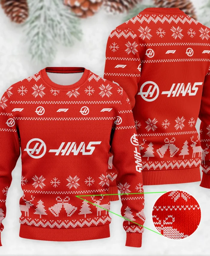 Limited Edition Haas Formula 1 - Ugly Sweater BLVAF1220925A4HAAS
