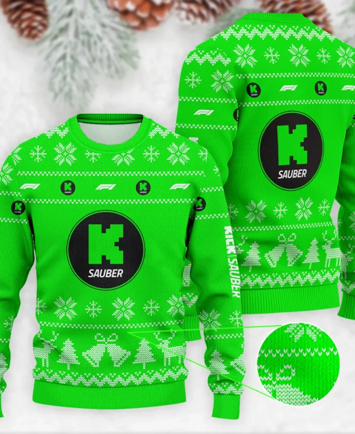 Limited Edition Kick Sauber Formula 1 - Ugly Sweater BLVAF1220925A4KS