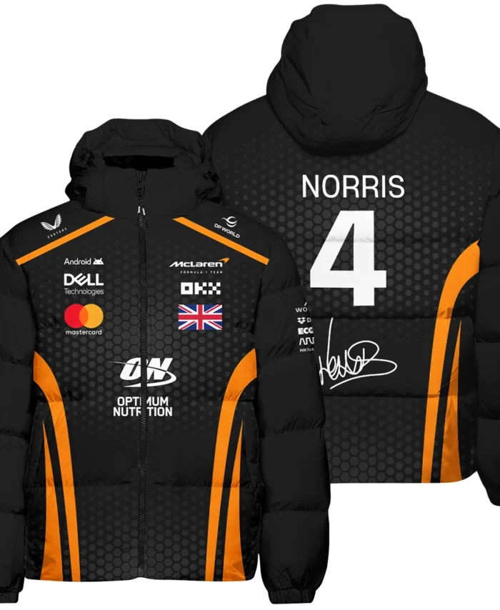 Limited Edition Lando Norris McLaren F1 Team - Down & Puffer Jackets BLNR14925A1HCJ