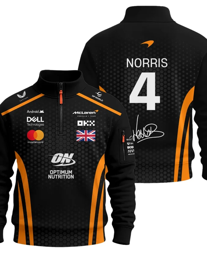 Limited Edition Lando Norris McLaren F1 Team - Sweatshirt Zipper BLNR14925A1SHZ