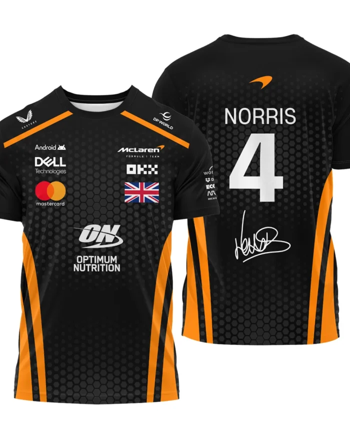 Limited Edition Lando Norris McLaren F1 Team - T-Shirt BLNR14925A1TS