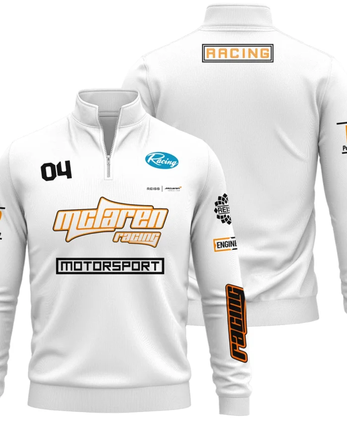 Limited Edition Lando Norris Reiss x McLaren - Quarter-Zip Sweatshirt BLNR31125A1QZS