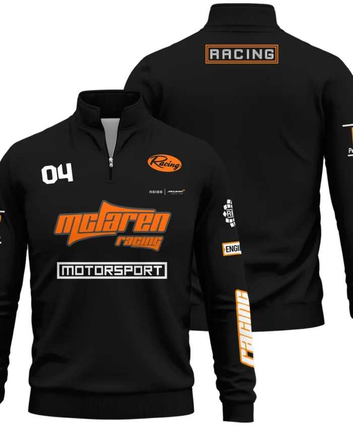 Limited Edition Lando Norris Reiss x McLaren - Quarter-Zip Sweatshirt BLNR31125A2QZS