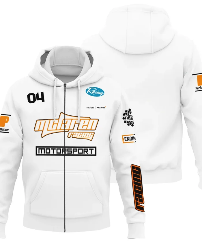 Limited Edition Lando Norris Reiss x McLaren - Zipper Hoodie BLNR31125A1ZHD
