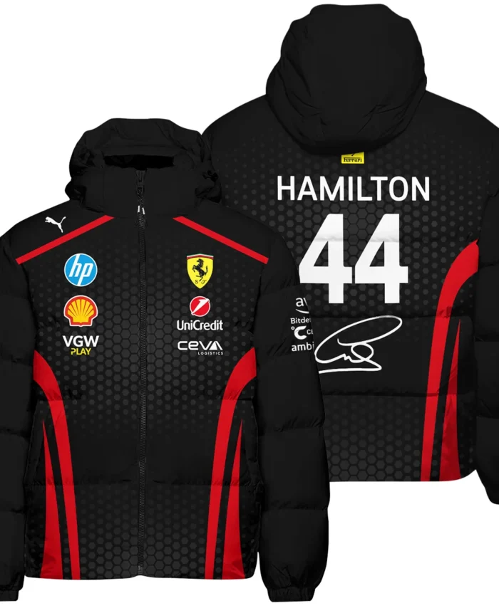 Limited Edition Lewis Hamilton Ferrari F1 Team - Down & Puffer Jackets BLH281025A1HCJ