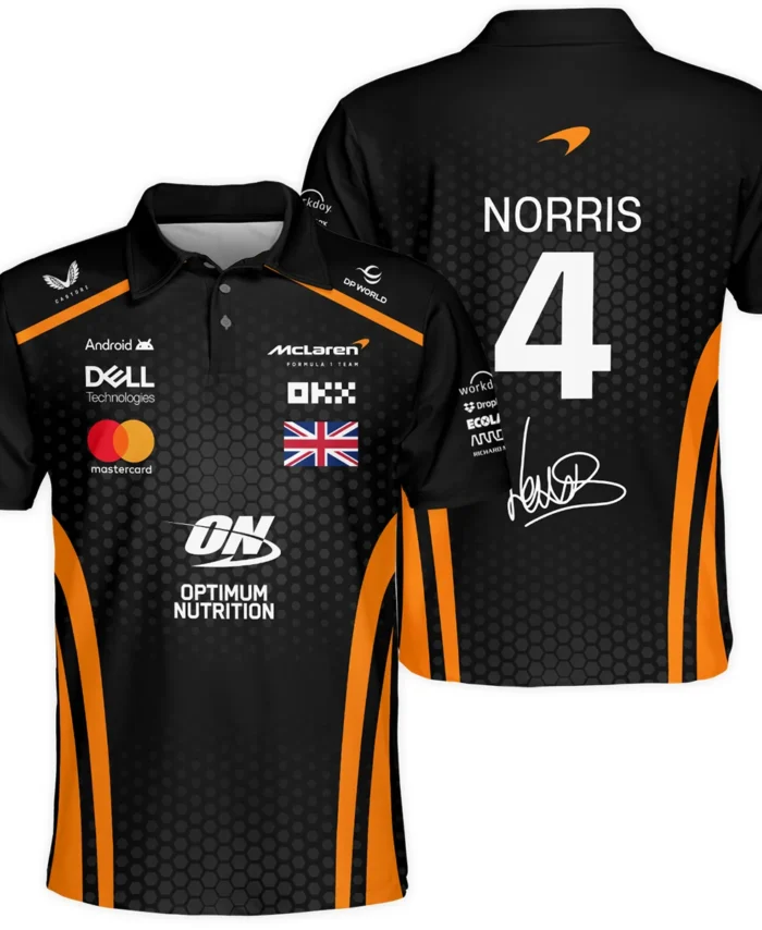 Limited Edition LN4 Papaya Team - Polo Shirt BLNR14925A1PL