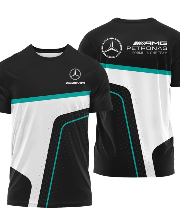 Limited Edition Mercedes-AMG Petronas F1 T-Shirt All Over Prints BLMER6525A5TS