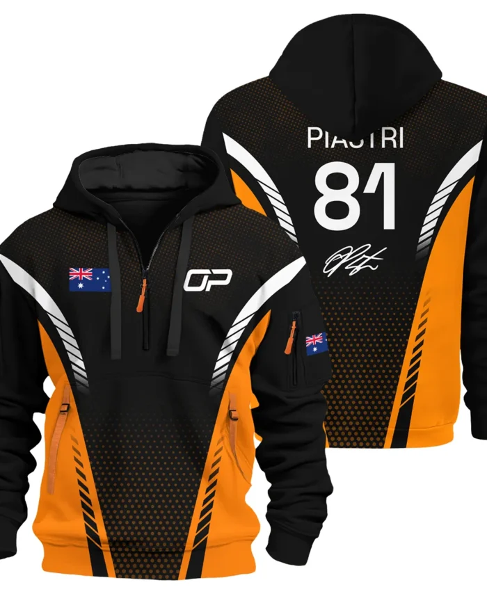 Limited Edition Oscar Piastri - Hoodie Half Zip BLOP121025A2HDF