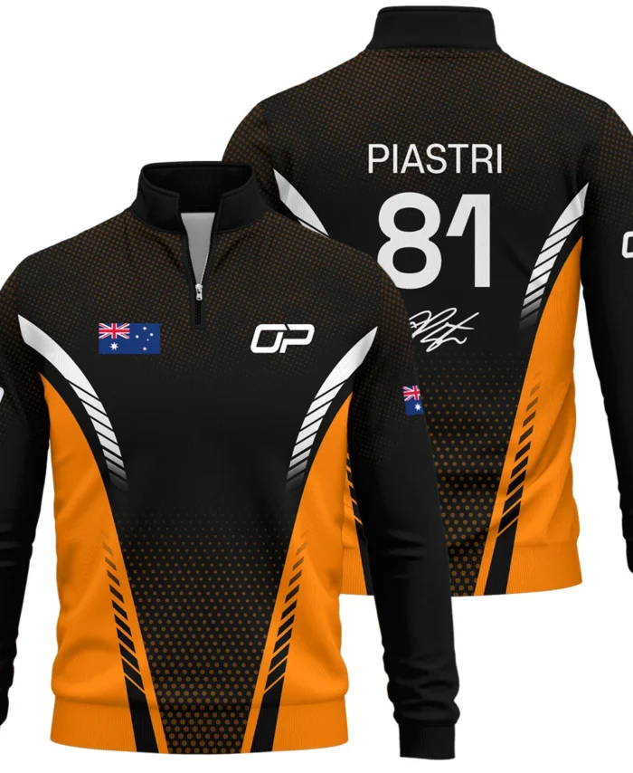 Limited Edition Oscar Piastri - Quarter-Zip Sweatshirt BLOP121025A2QZS