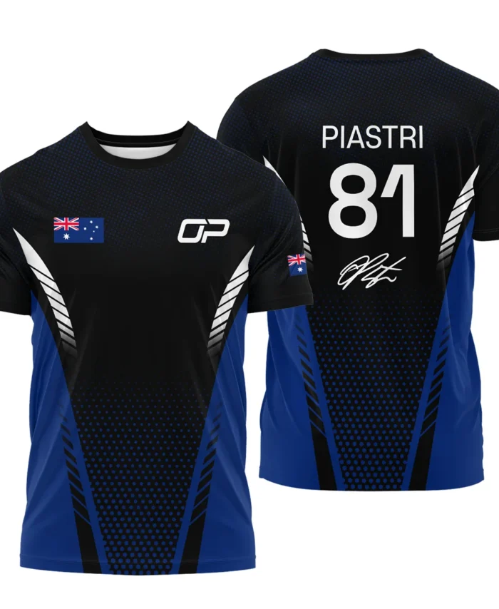 Limited Edition Oscar Piastri - T-Shirt BLOP121025A1TS