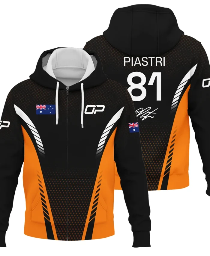 Limited Edition Oscar Piastri - Zipper Hoodie BLOP121025A2ZHD