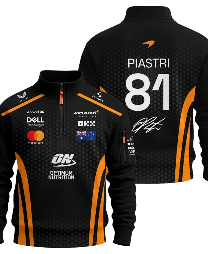 Limited Edition Oscar Piastri McLaren F1 Team - Sweatshirt Zipper BLOP14925A1SHZ