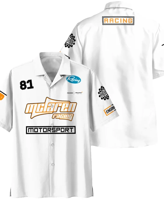 Limited Edition Oscar Piastri Reiss x McLaren - Hawaiian Shirt BLOP31125A1HW