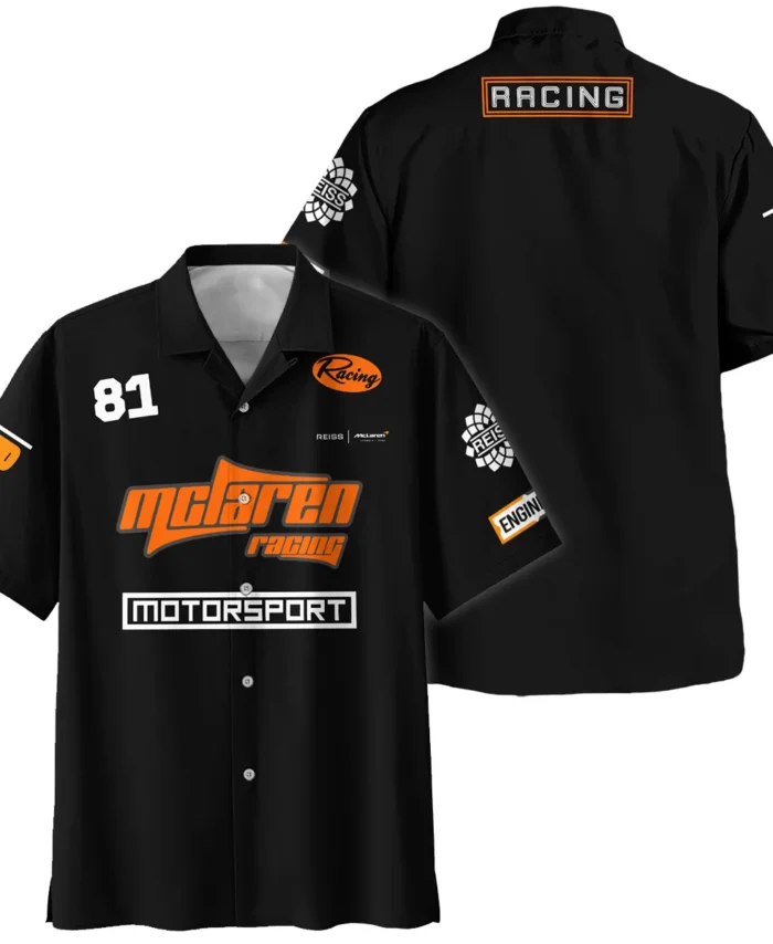 Limited Edition Oscar Piastri Reiss x McLaren - Hawaiian Shirt BLOP31125A2HW