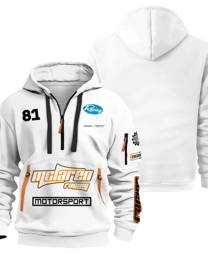 Limited Edition Oscar Piastri Reiss x McLaren - Hoodie Half Zip BLOP31125A1HDF