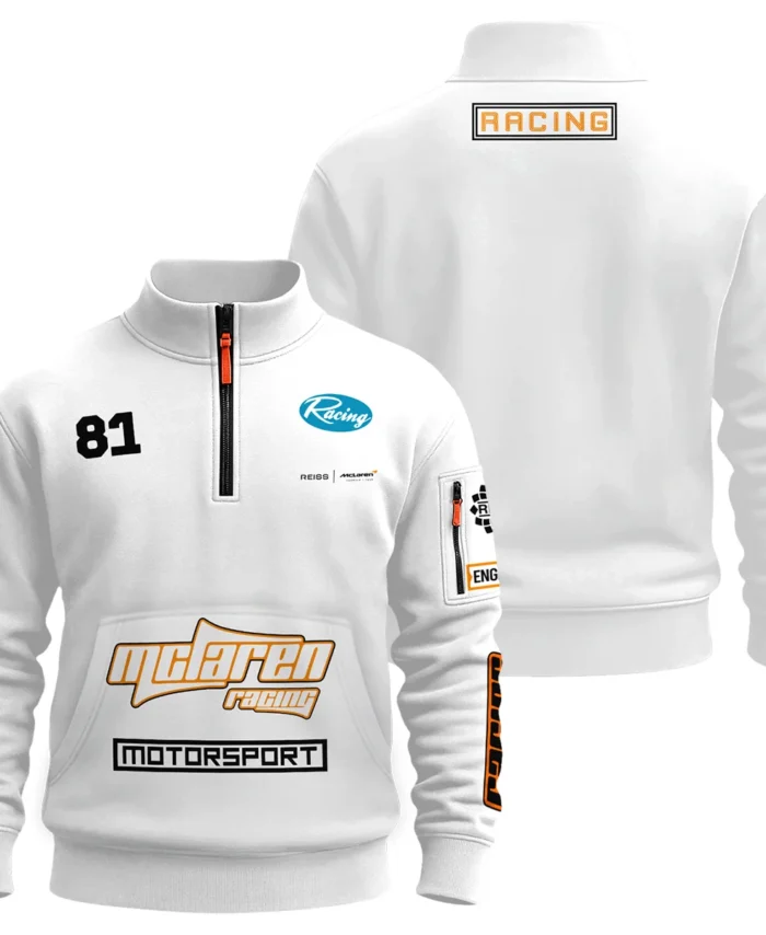 Limited Edition Oscar Piastri Reiss x McLaren - Sweatshirt Zipper BLOP31125A1SHZ