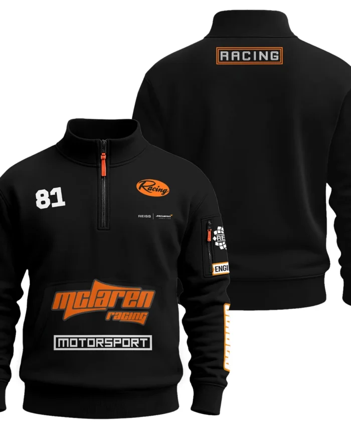 Limited Edition Oscar Piastri Reiss x McLaren - Sweatshirt Zipper BLOP31125A2SHZ