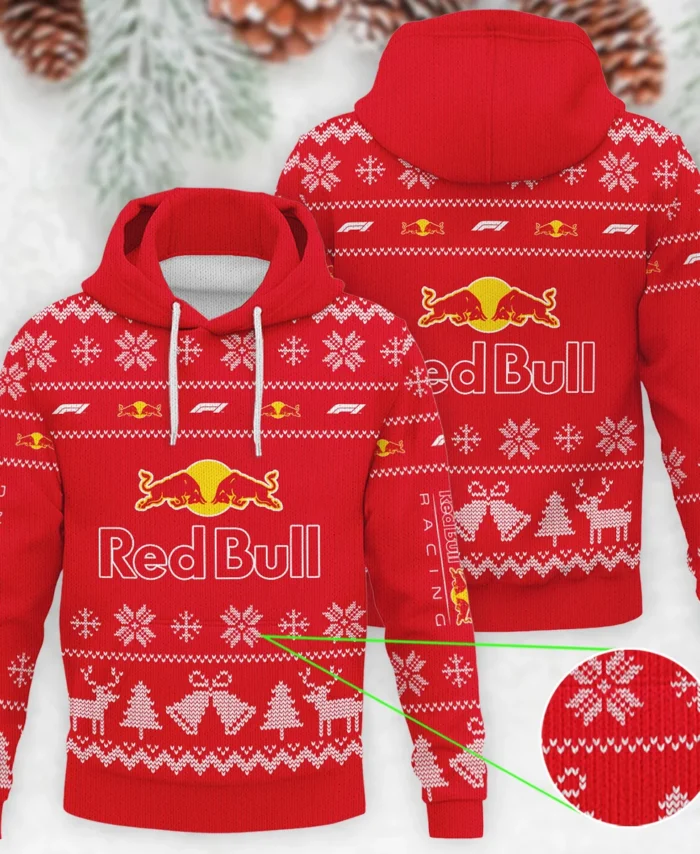 Limited Edition Red Bull Racing Formula 1 - Knitted Hoodie BLVAF12209250A4RBR