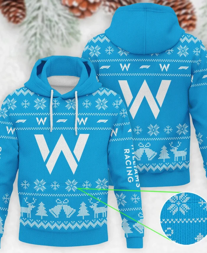 Limited Edition Williams Formula 1 - Knitted Hoodie BLVAF12209250A4WIL