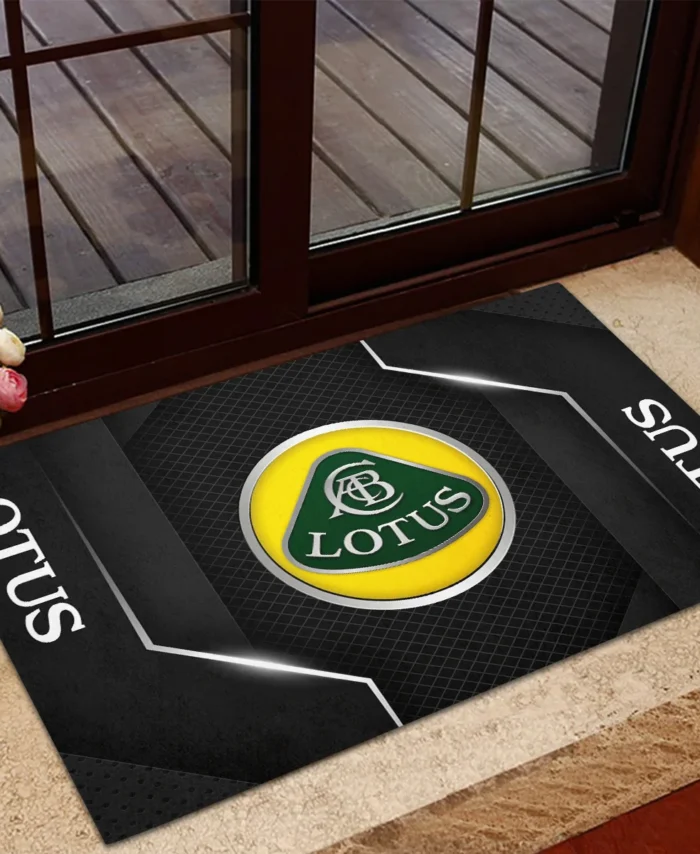 Lotus F1 Rubber Base Doormat - All Over Print BLF1139A7LT