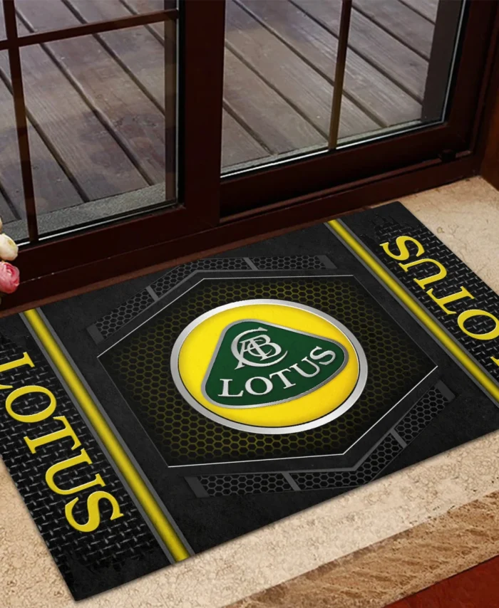 Lotus F1 Rubber Base Doormat - All Over Print BLF1139A8LT