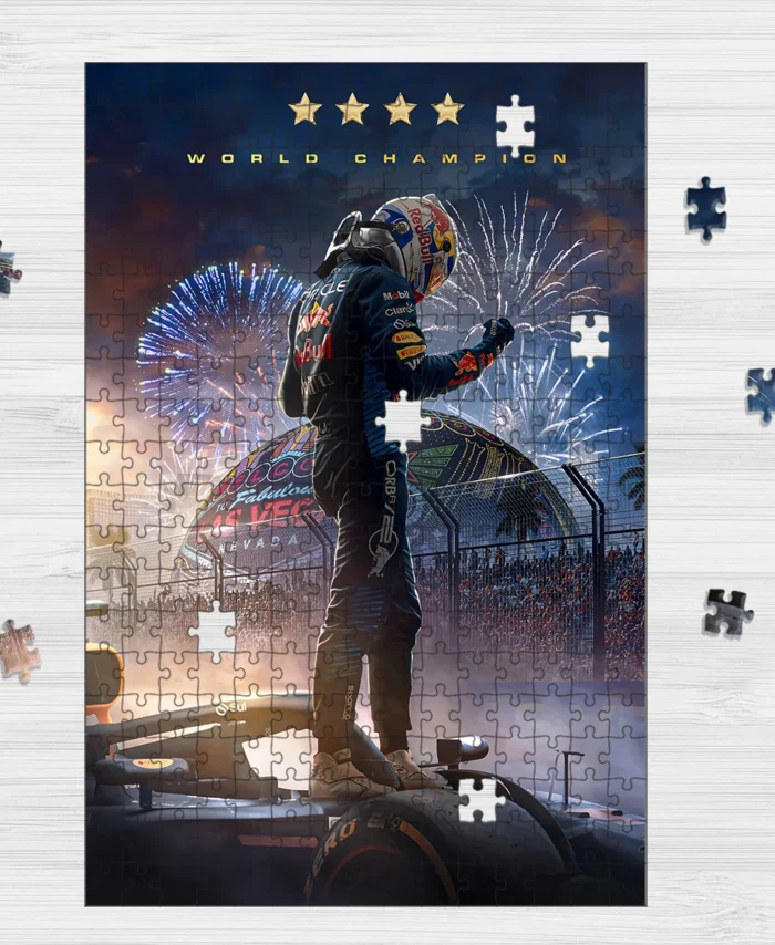 Max Verstappen - Jigsaw Puzzle Game For F1 Fans BLF1PZ15