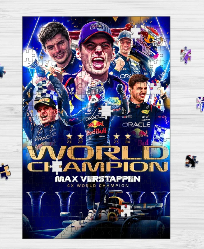 Max Verstappen - Jigsaw Puzzle Game For F1 Fans BLF1PZ19