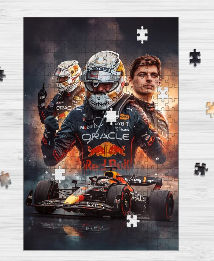Max Verstappen - Jigsaw Puzzle Game For F1 Fans BLF1PZ8