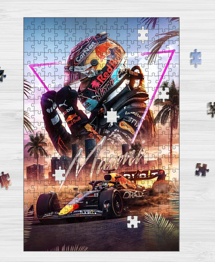 Max Verstappen - Jigsaw Puzzle Game For F1 Fans BLF1PZ9