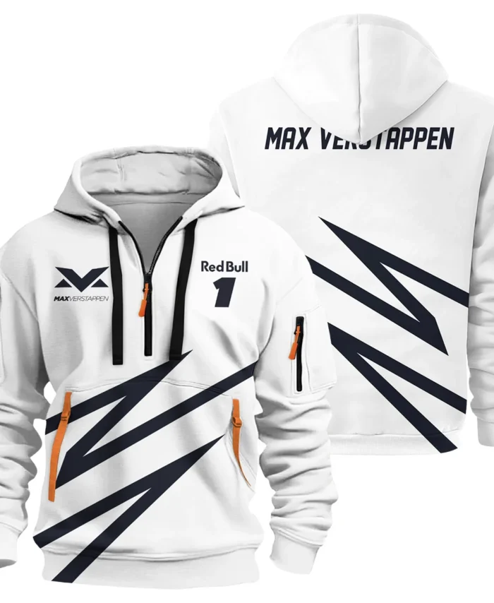 Max Verstappen Red Bull Racing F1 Exclusive Hoodie Half Zipper BLRBR20525A1HDF