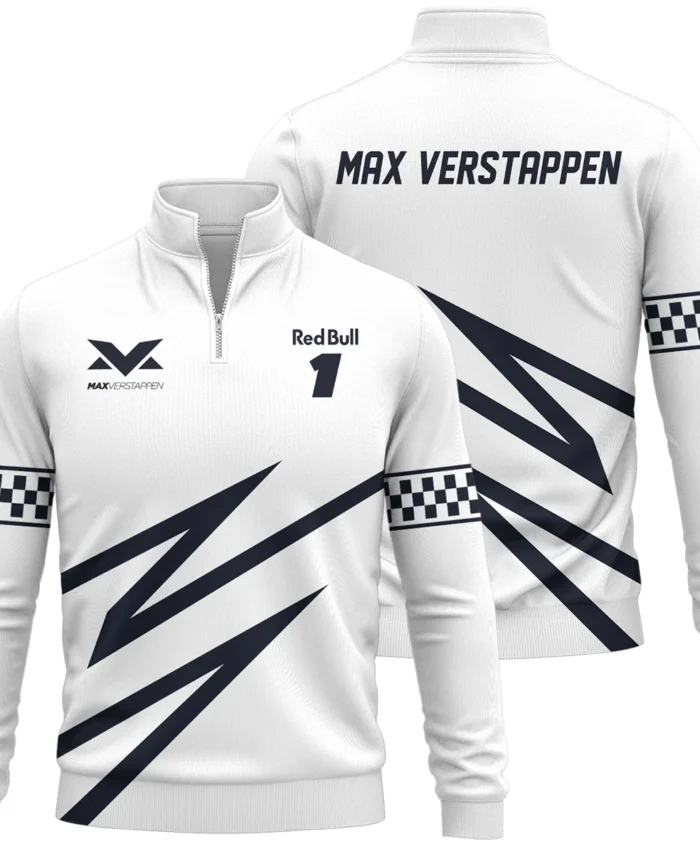 Max Verstappen Red Bull Racing F1 Exclusive Quarter-Zip Sweatshirt BLRBR20525A1QZS