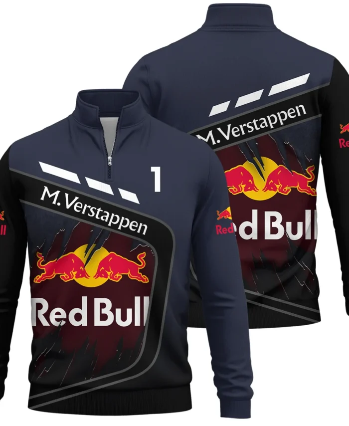 Max Verstappen Red Bull Racing F1 Exclusive Quarter-Zip Sweatshirt BLRBR20525A3QZS