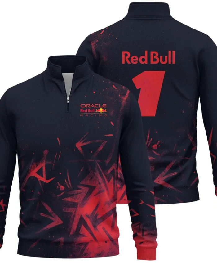 Max Verstappen Red Bull Racing F1 Exclusive Quarter-Zip Sweatshirt BLRBR20525A4QZS