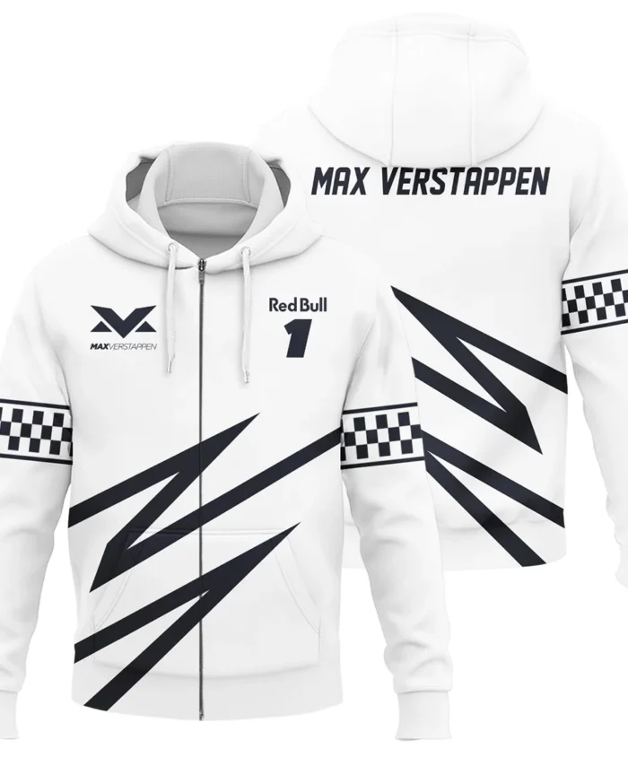 Max Verstappen Red Bull Racing F1 Exclusive Zipper Hoodie BLRBR20525A1ZHD