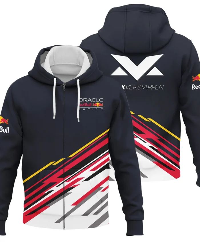 Max Verstappen Red Bull Racing F1 Exclusive Zipper Hoodie BLRBR20525A2ZHD