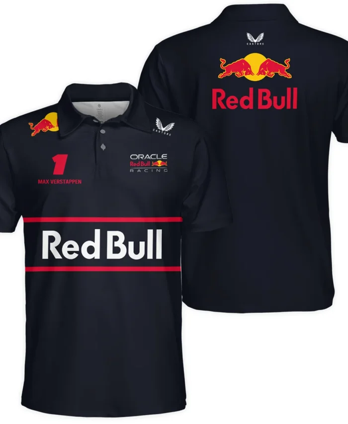Max Verstappen Red Bull Racing F1 Polo Shirt All Over Prints BLRBR10525A1PL