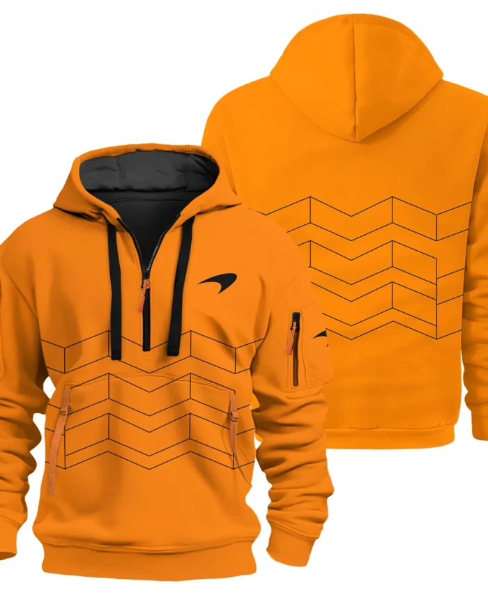 McLaren F1 Exclusive Logo Hoodie Half Zip BLMCL10425A73HZ