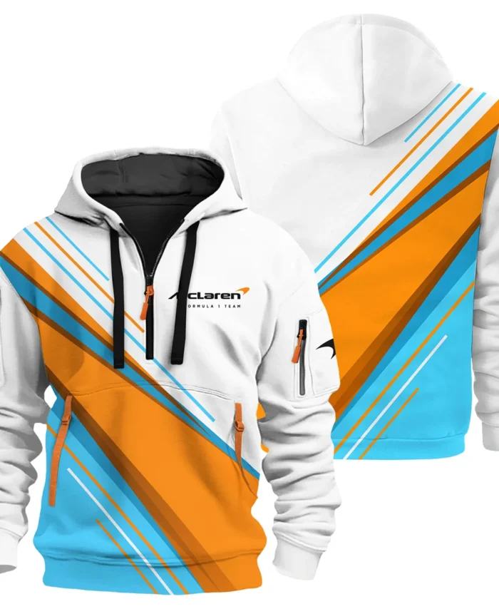 McLaren F1 Exclusive Logo Hoodie Half Zip BLMCL3525A13HZ