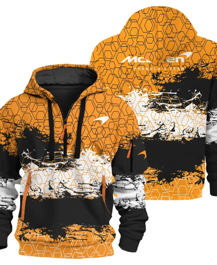 McLaren F1 Exclusive Logo Hoodie Half Zip BLMCL3525A23HZ