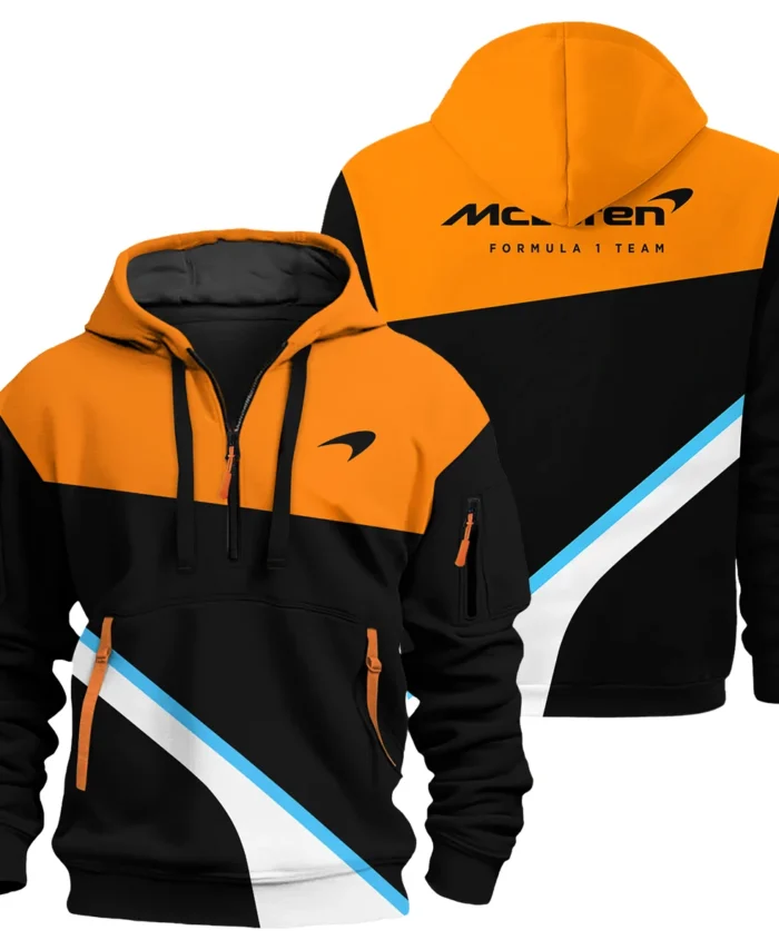 McLaren F1 Exclusive Logo Hoodie Half Zip BLMCL9525A13HZ