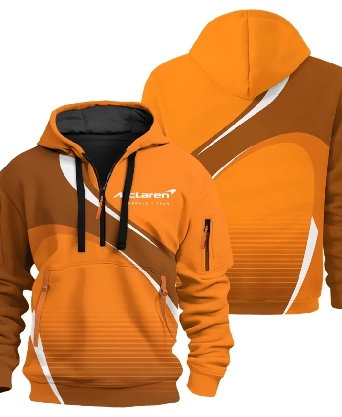 McLaren F1 Exclusive Logo Hoodie Half Zip BLMCL9525A23HZ