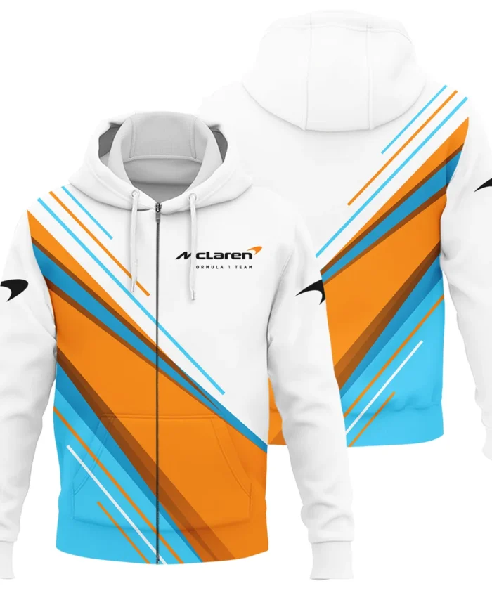 McLaren F1 Exclusive Logo Zipper Hoodie BLMCL3525A1ZHD