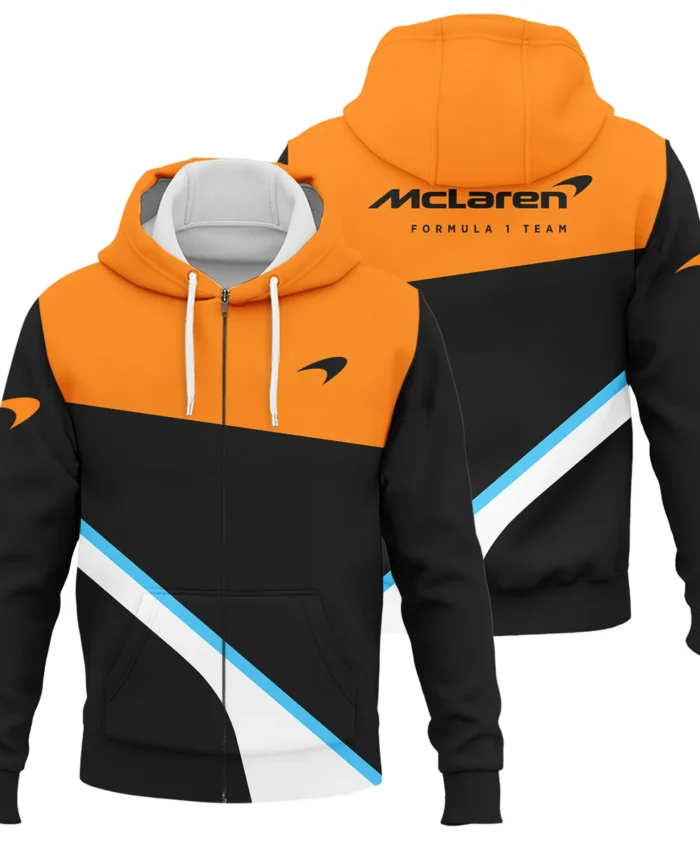McLaren F1 Exclusive Logo Zipper Hoodie BLMCL9525A1ZHD