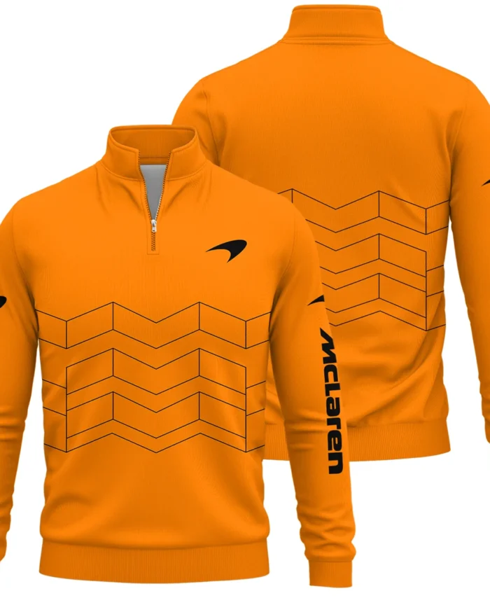 McLaren F1 Quarter-Zip Sweatshirt All Over Prints BLMCL10425A7QTZ