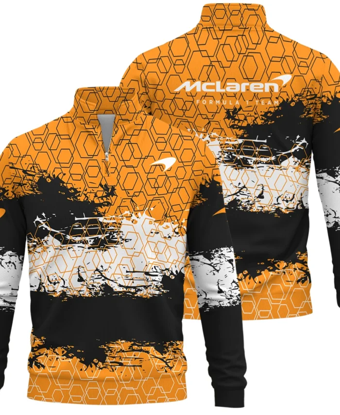 McLaren F1 Quarter-Zip Sweatshirt All Over Prints BLMCL3525A2QTZ