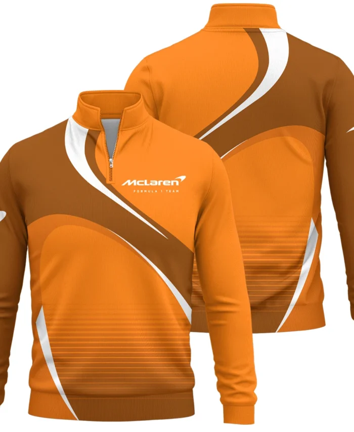 McLaren F1 Quarter-Zip Sweatshirt All Over Prints BLMCL9525A2QTZ