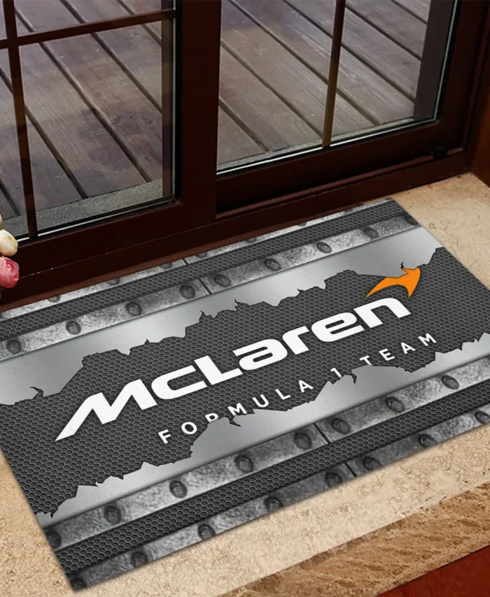 McLaren F1 Rubber Base Doormat - All Over Print BLF1139A5MCL