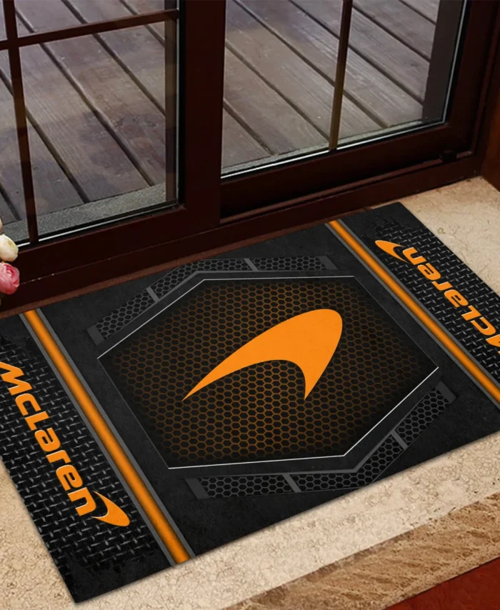 McLaren F1 Rubber Base Doormat - All Over Print BLF1139A8MCL