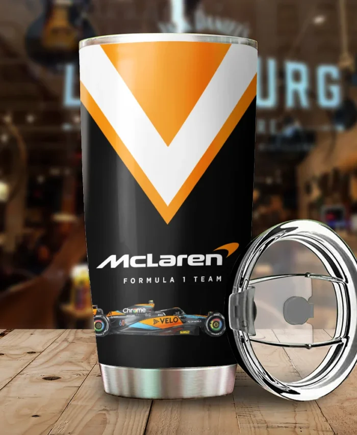 McLaren F1 Stainless Steel Tumbler 20oz 30oz Gift For Fan BLMCL11525A4